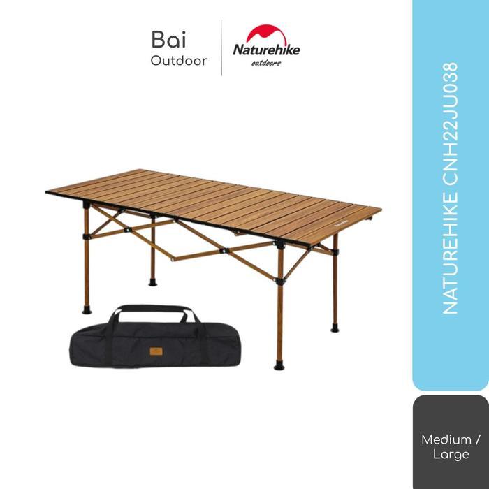 MEJA LIPAT ALUMINIUM PORTABLE CAMPING / PIKNIK NATUREHIKE CNH22JU038
