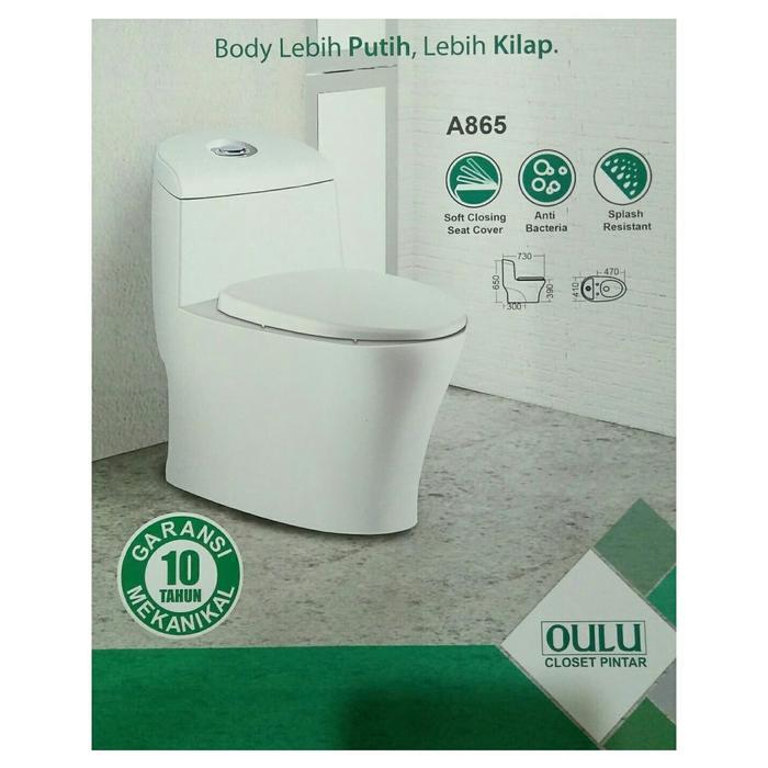 CLOSET DUDUK OULU A865 PUTIH