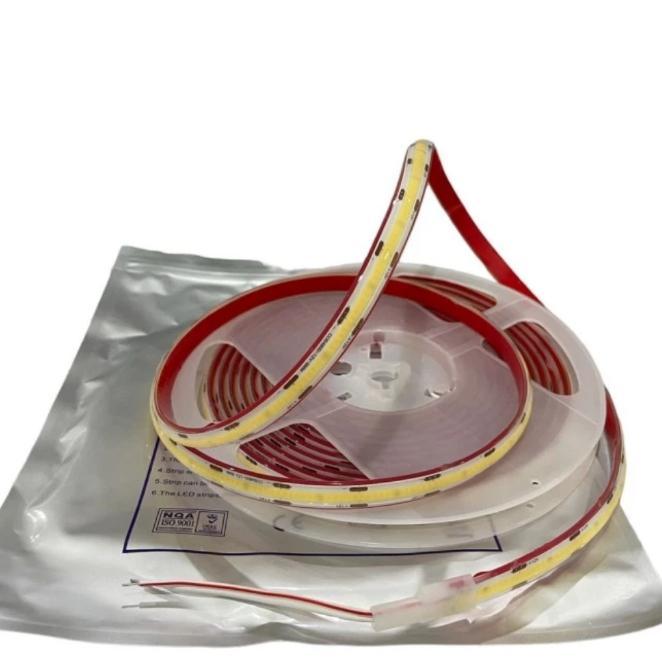 TERMURAH LED STRIP COB 12V OUTDOOR 480LED 5 METER LAMPU STRIP COB DC 12V