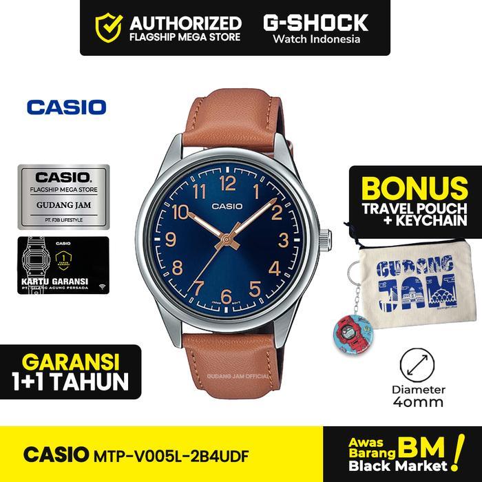 PROMO BESAR Casio General MTP-V005L-2B4UDF MTP-V005L MTP-V005 MTPV005L MTP V005L