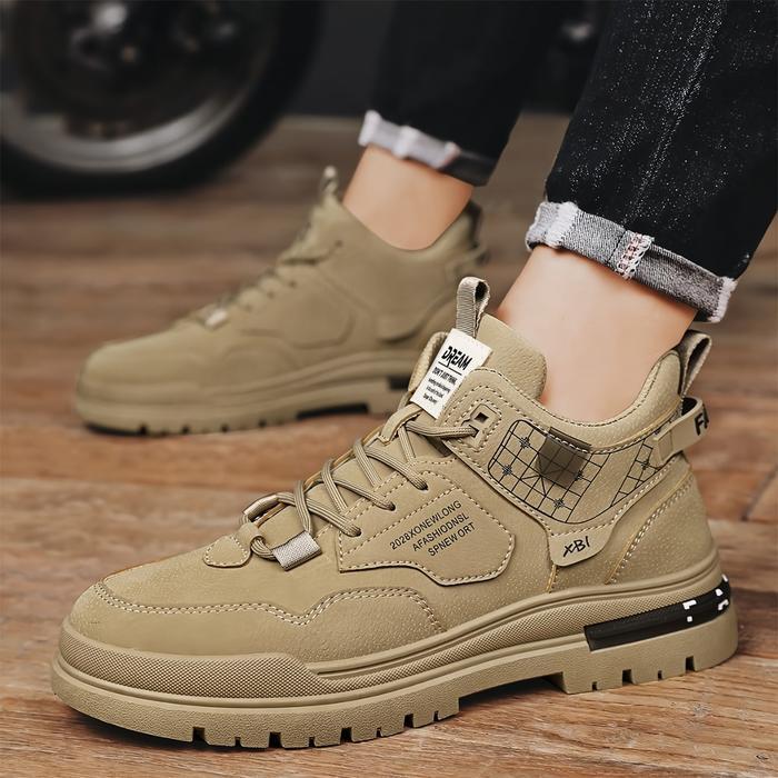 HMBRG Dino Sepatu Pria Hiking Kasual Sneakers Anti Slip Sepatu Lari Olahraga Cowok LV0687