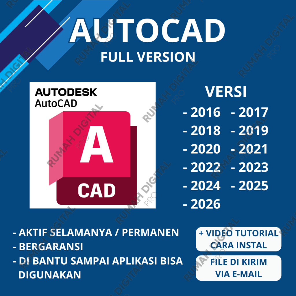 PRO (RDP) AUTOCAD 2026 2025 2024 2023 2022 2021 2020 2019 2018 2017 2016 FULL VER (WIN)