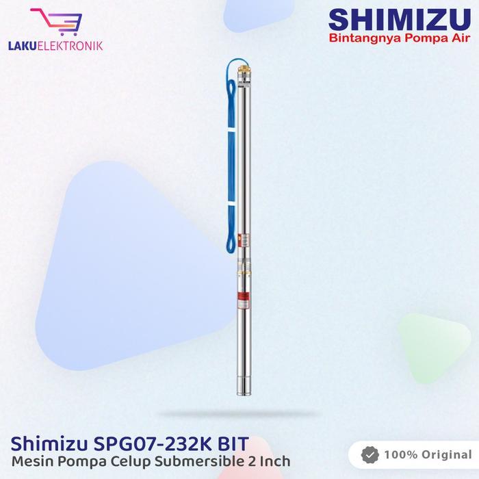 Mesin Pompa Air Celup Sumur Dalam Submersible Shimizu SPG07-232K BIT