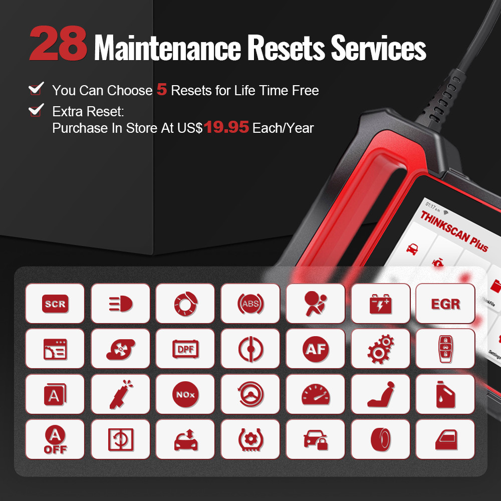 . Thinkcar Thinkscan Plus S7 S6 S4 Obd2 Scanner Car Scanners Diagnostic -