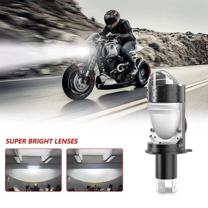 2025 Produk Baru H4 Lampu Depan Mobil Lampu Led H4 Lampu Motor Led Super Terang