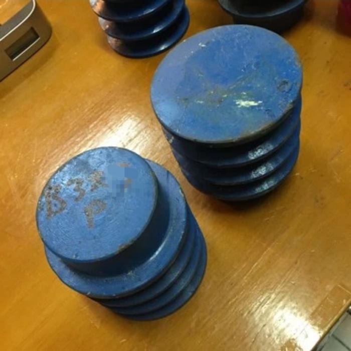 Pulley Besi Ancuran B3 - 4 Inch Padat Pully Besi Puli Cor