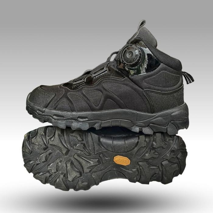[SEPATU 661 H 6INCI] Sepatu 661 Hitam putar 6 inci sepatu pria wanita tactical sepatu esdy putar