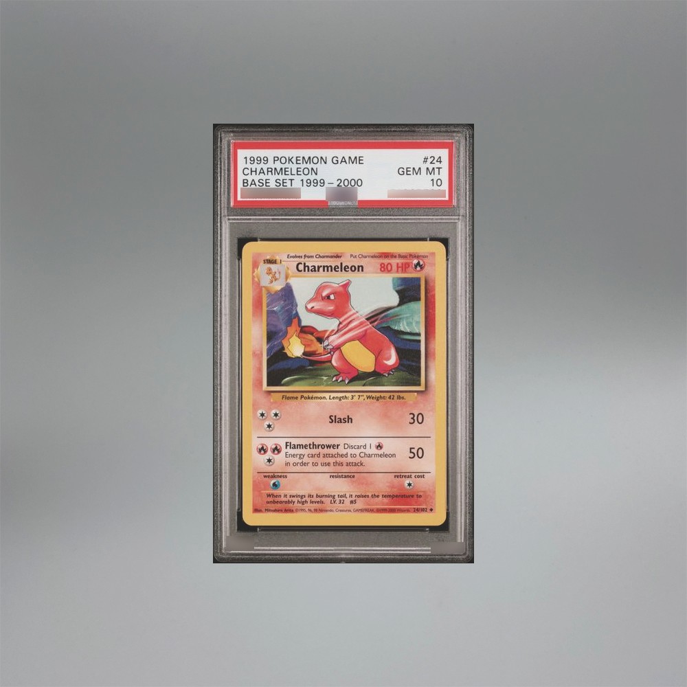 DIY Anime PTCG 1999 English version Cards Charizard Arcanine Bulbasaur 10Points Rare Rating Card