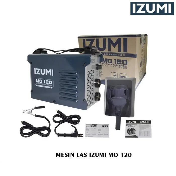 DISKON IZUMI MESIN LAS 120 A 900 WATT INVERTER TRAFO LAS IGBT 450 WATT JAPAN
