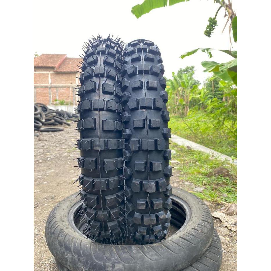 (X-CROSS R17) Ban Motor Ring 17 X-Cross Trail Tahu Kros Ukuran 250-17 Depan, 275-17 Belakang