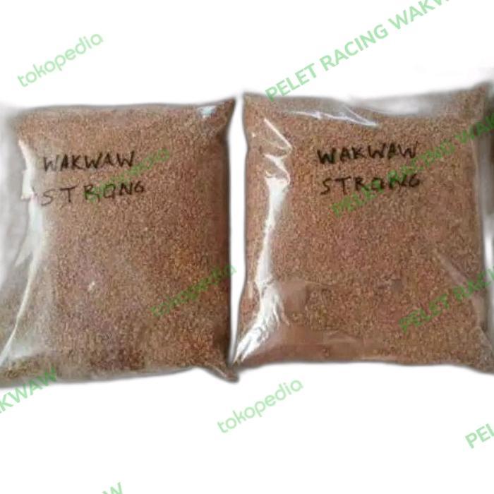 PELET RACING WAKWAW AROMA STRONG 9G Ikan Mancing Pancing Umpan WSK