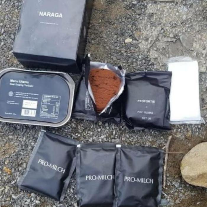 Ransum Naraga Original Makanan Siap Makan Siap Saji T2Sp T2P Makanan