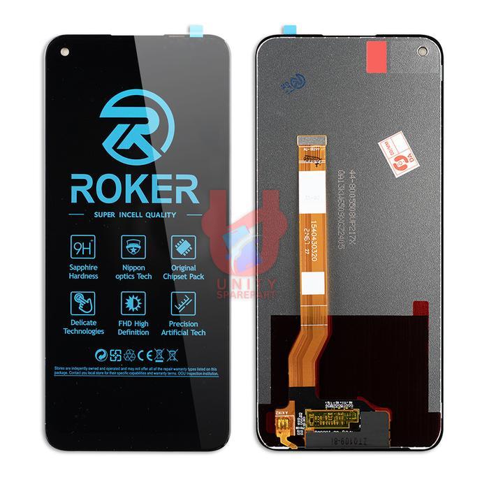LCD TOUCHSCREEN COMPATIBLE FOR OP A96 - RILMI 8i - RILMI 9i - NARZO 50 COMPLETE 1 SET *