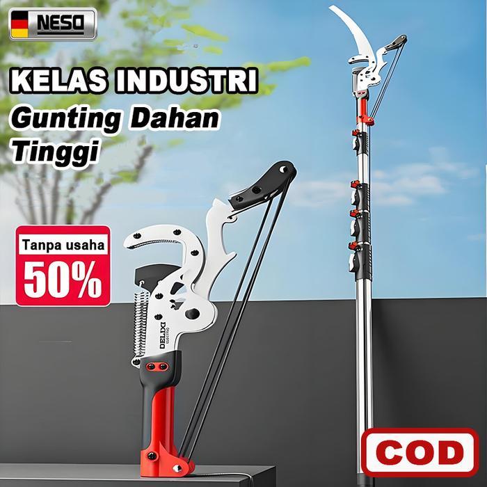 TERLARIS! Neso German Gunting Dahan Tali 350MM (COD) Gunting Dahan Tinggi Gunting Cabang Tinggi