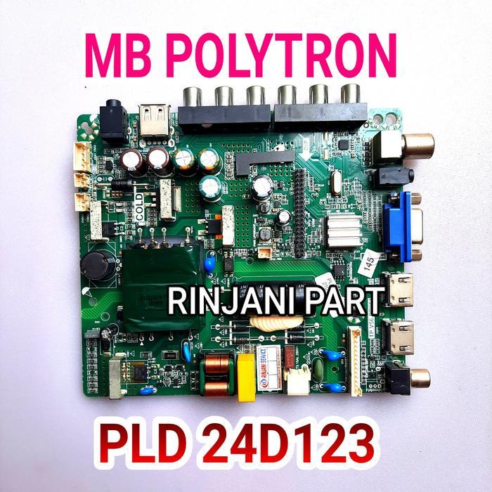 MAINBOARD TV LED POLYTRON PLD 24D123 MB PLD 24D123 TP.V56.PB801