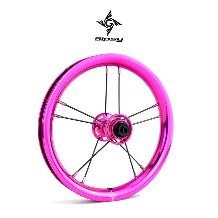 GIPSY G-SIX Push Balance Bike 12 Inch Wheel Set - Sepeda Anak ROSE