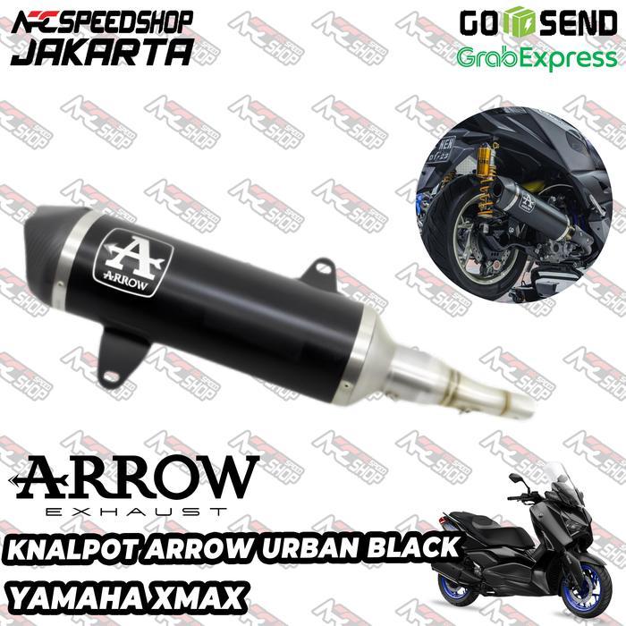 KNALPOT ARROW EXHAUST URBAN SLIP ON XMAX 250 NEW CONECTED CONNECTED