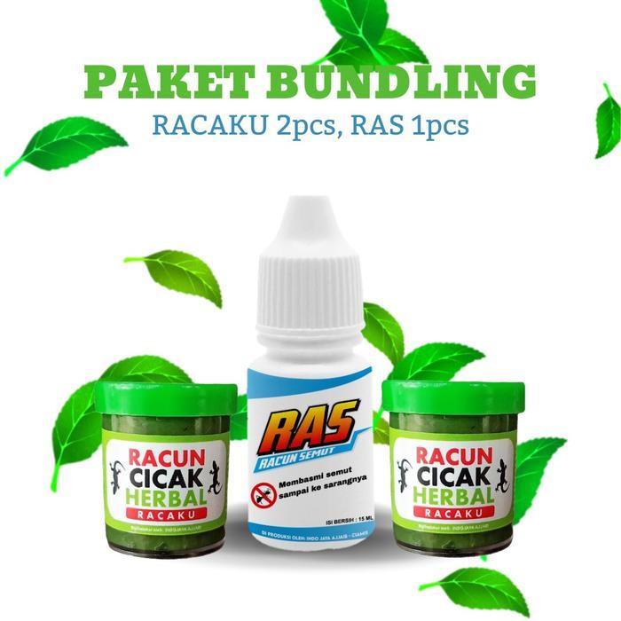 ` Pembasmi Cicak Racaku 2pcs Dan Pembasmi Semut Ras 1pcs Ramah Lingkungan Racun Cicak Racun Semut