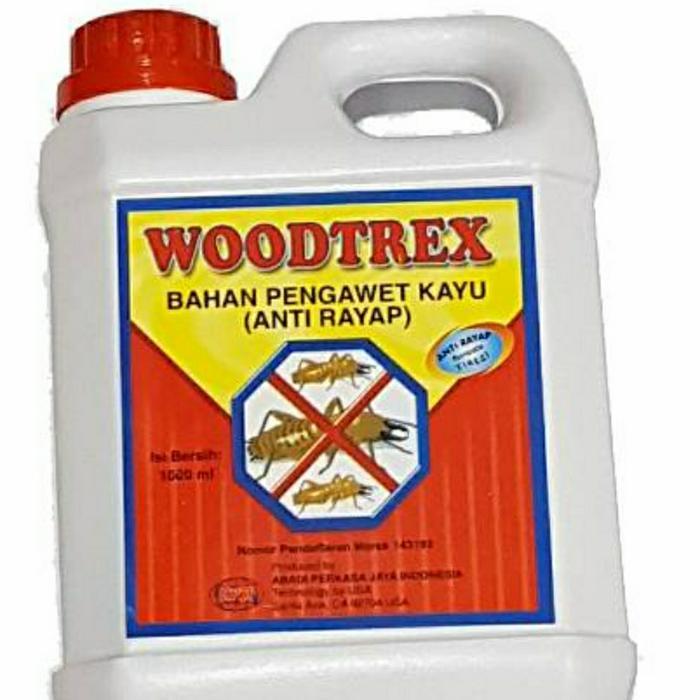 ` OBAT ANTI RAYAP WOODTREX PEMBASMI PENGAWET RAYAP KAYU 1 LITER