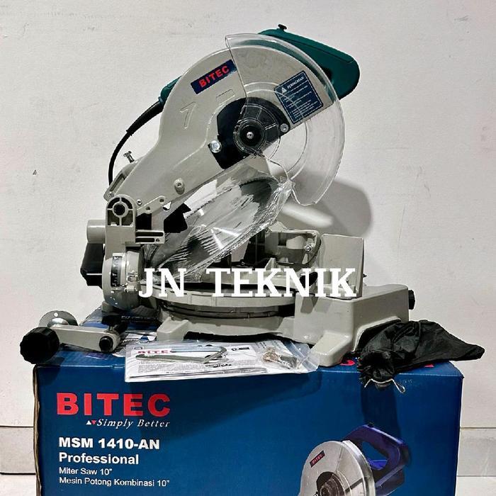 sintayanistore12 MESIN POTONG ALUMUNIUM 10 INCH BITEC MSM 1410 MITER SAW BITEC 10"
