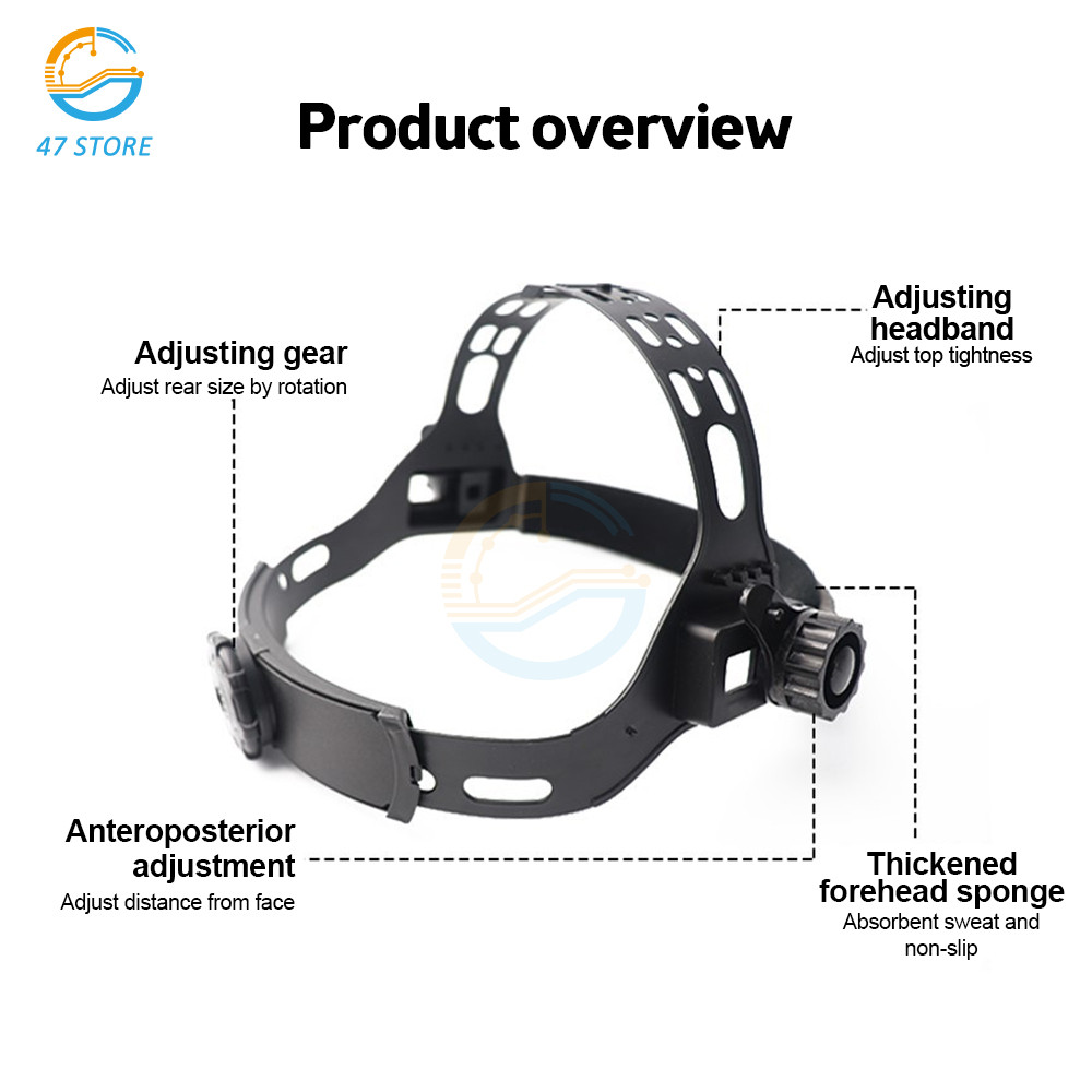 . Welder Helmet Headband Auto Variable Photoelectric Welding Helmet -