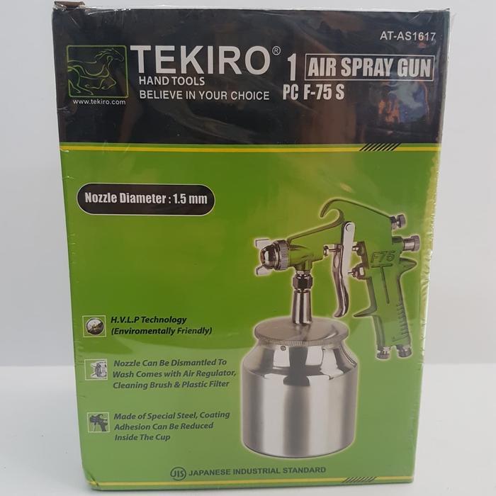 Tekiro Spray Gun F75S Tabung Bawah F 75 S Semprotan Cat