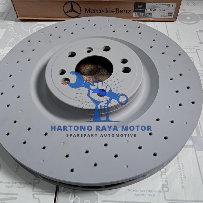 Disc Brake Depan Mercedes Benz W166 X166 W292 ML GL GLE GLS400 Piringan Rem Cakram Front Genuine