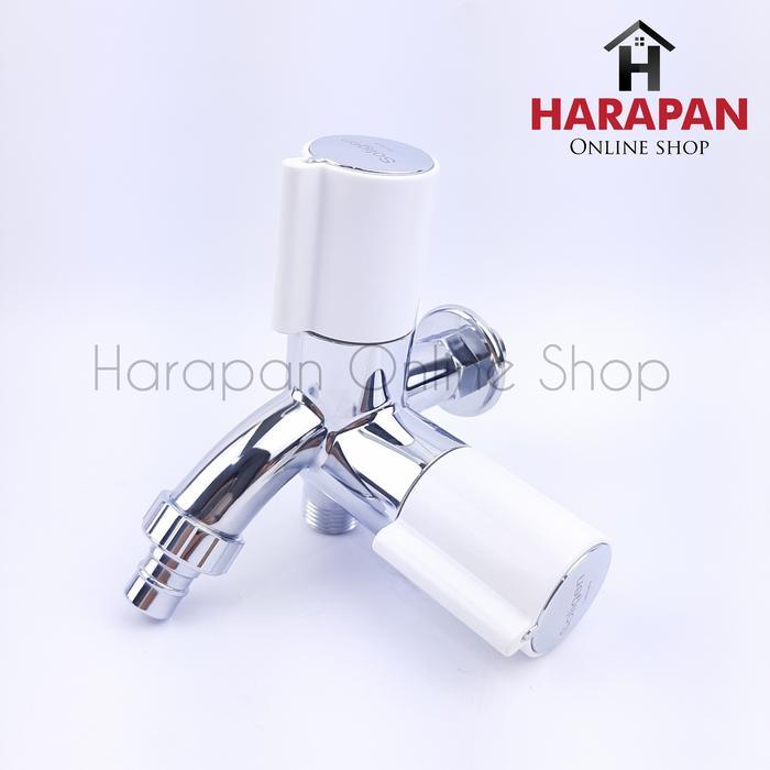 "New" Kran Cabang Plastik New Soligen Kran shower - KERAN DOUBLE SOLIGEN S22