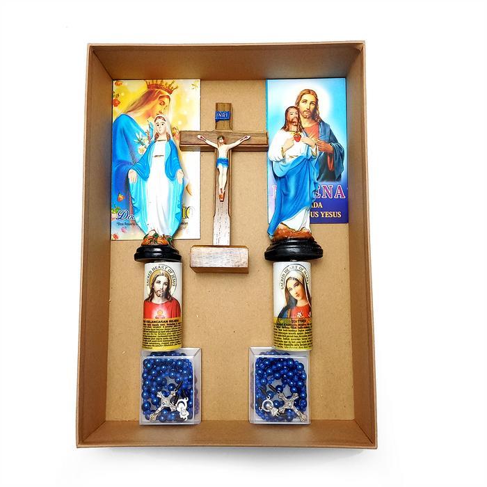 Jual (9 in 1) Paket Hampers Rohani Katolik - Paket Doa Lengkap Katolik - Kado Rohani Katolik