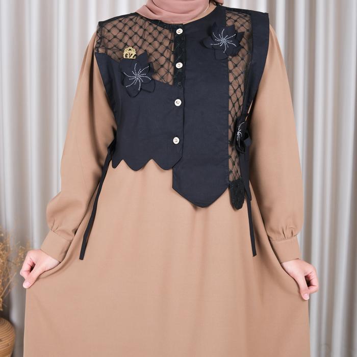 Gwenza - Adiba Dress Motif - Muslim Wanita