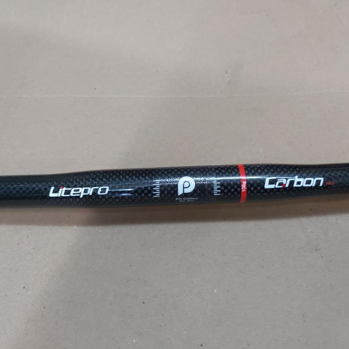 handlebar stang sepeda lite carbon flatbar