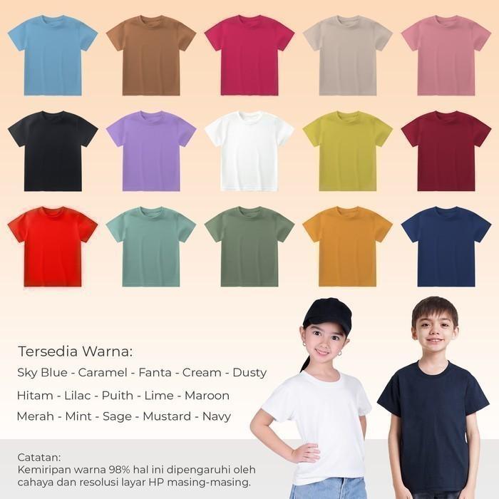Baju Kaos Anak Islami The Living Sahabi Pohon Nabi Muhammad TWD-09 B