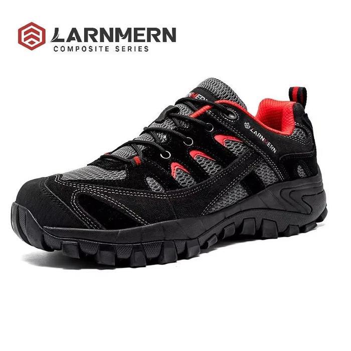 Spesial Produk Pilihan Larnmern Safety Shoes Composite Toe Mens Sneakers Hiking Boots Electrical