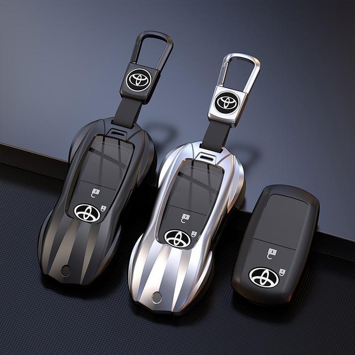 COVER KUNCI MOBIL TOYOTA AVANZA RAIZE VELOZ BARU 2022 - 2024 AGYA GANTUNGAN KUNCI MOBIL TOYOTA