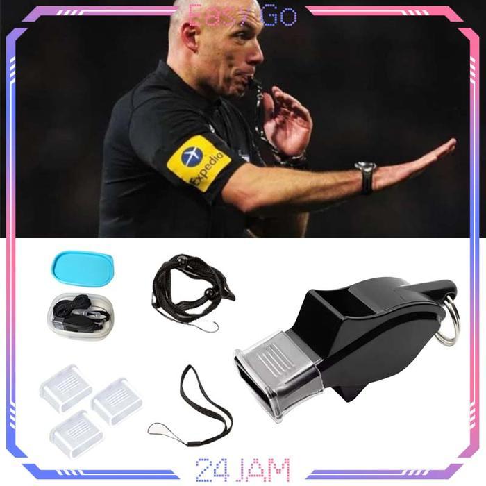 Peluit Dolfin Peluit Olahraga Pro Peluit Pelatih Hitam Peluit Wasit Peluit Wasit Sepak Bola Pluit