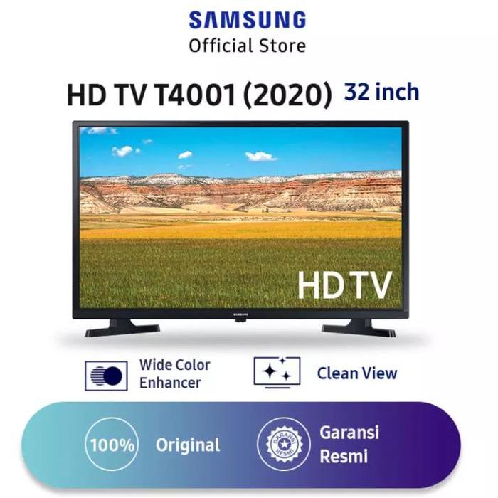 SAMSUNG LED TV 32 Inch HD - 32T4001 / 40UA32T4001AKXXD (2020) - Resmi