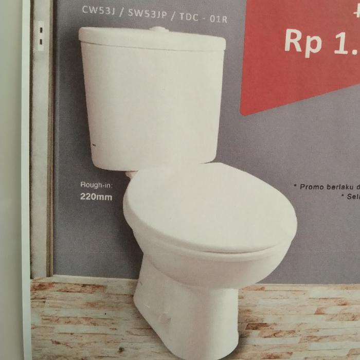 KLOSET KECIL MINI TOTO CW53J SW53JP CLOSET TOILET DUDUK PROMO