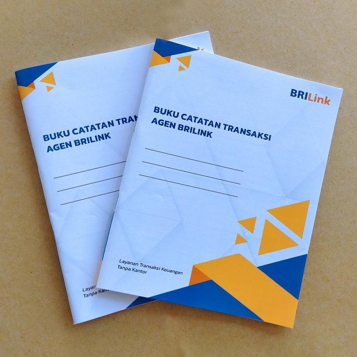 Buku Catatan Transaksi Agen Brilink buku catatan Kertas Paper Stationery