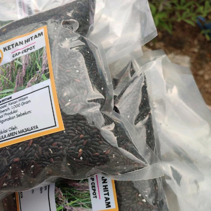 Ketan Hitam 1 Kg / Beras Ketan Hitam Organik 1Kg Terlaris