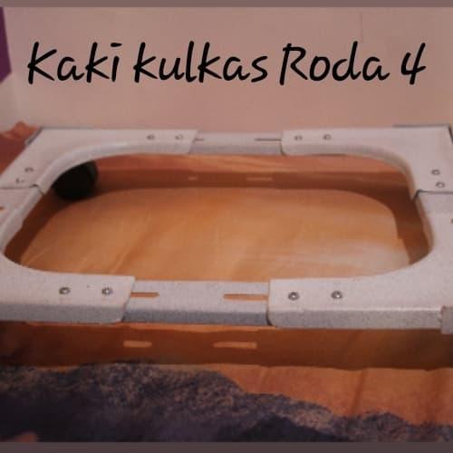KAKI KULKAS RODA 4 KULKAS 1 PINTU