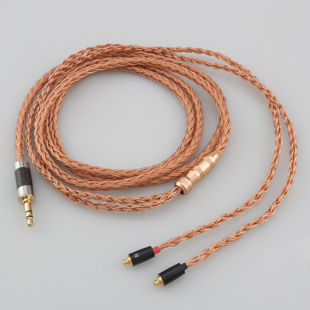 HiFi XLR 4.4mm 2.5mm 3.5mm Balanced 16 Core 99% 7N OCC Earphone Cable For AKG N5005 N30 N40 MMCX