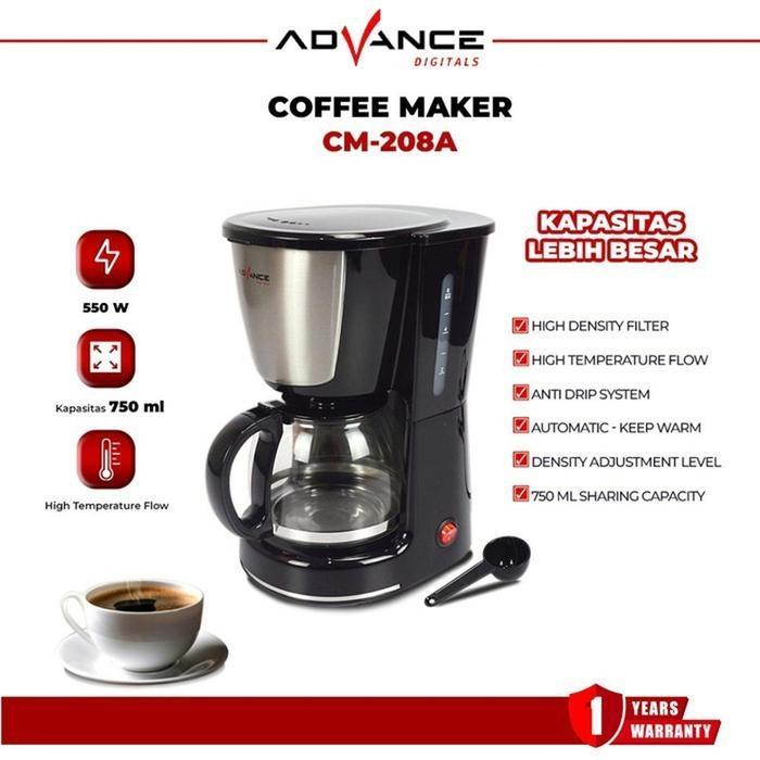 Coffee Maker Advance CM-208A Mesin Kopi Advance CM208A