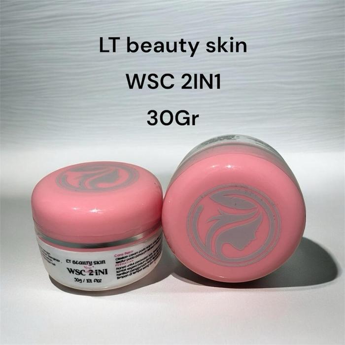 LT Beauty Skin CREAM WSC 2IN1 BPOM Cream Siang Malam Original 30gr untuk Perawatan Kulit