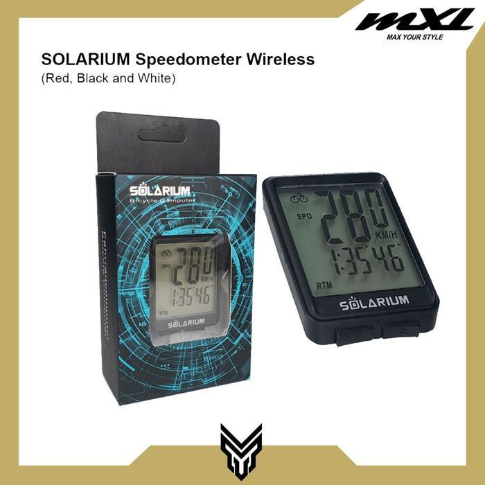 Mxl Solarium Speedometer Wireless Sepeda Lipat Mtb Road Bike Bicycle