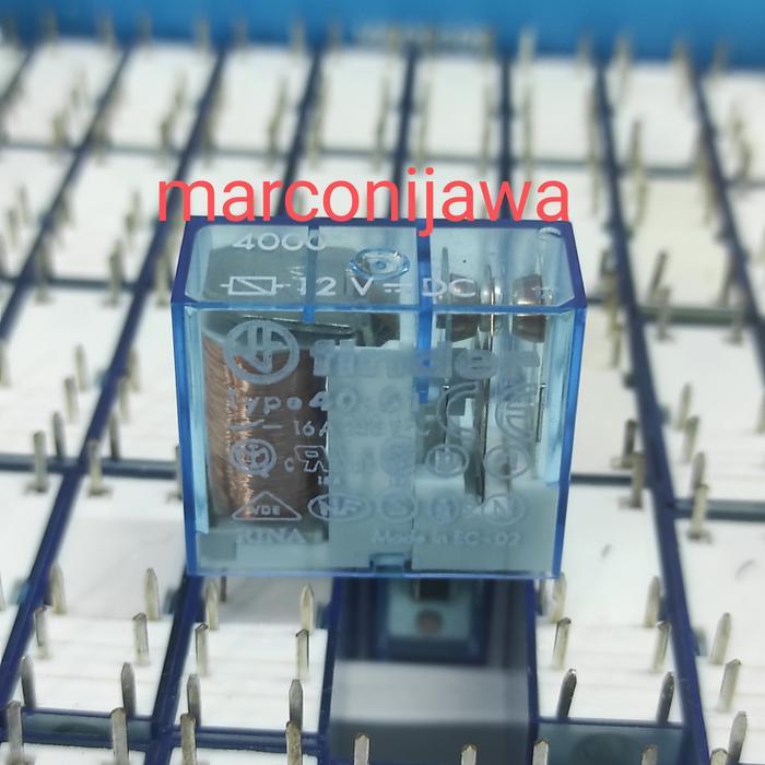 RELAY FINDER 40.61 12VDC 16A 250V 8PIN READY