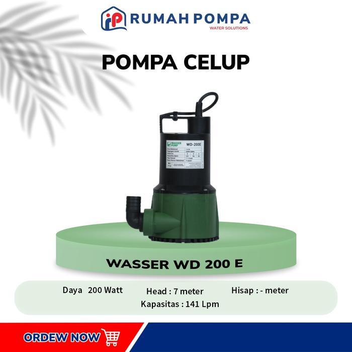POMPA CELUP WASSER WD-200 E