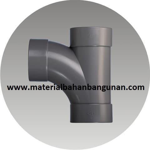 Large radius Tee D LT 4 x 2 inch T Y TY 90 derajat Sambungan pipa 4x2
