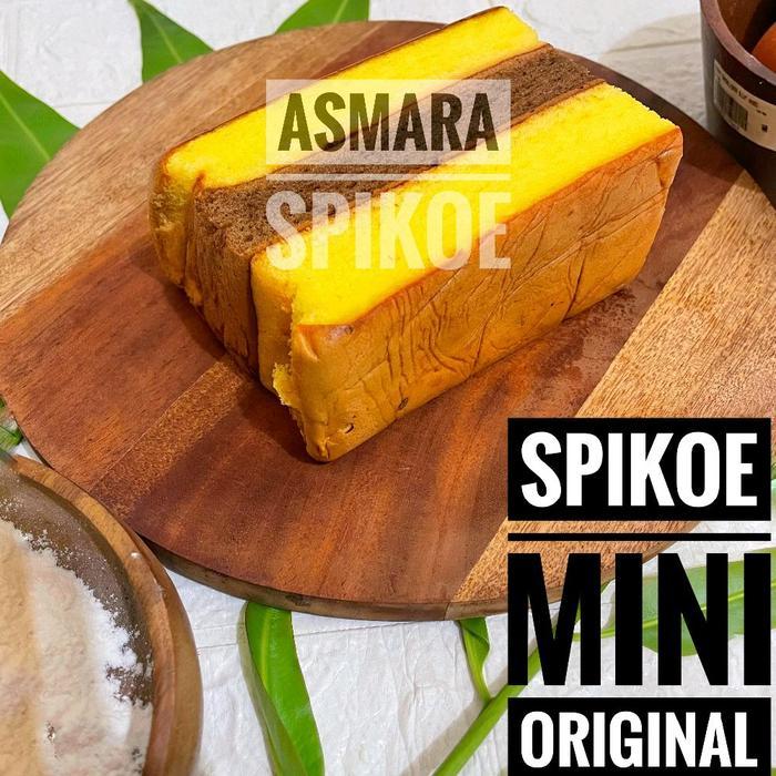 "New" MINI Spikoe Rasa Original Oleh Oleh Khas Surabaya / Spikoe Roti Lapis Kukus Asmara Organik Kue