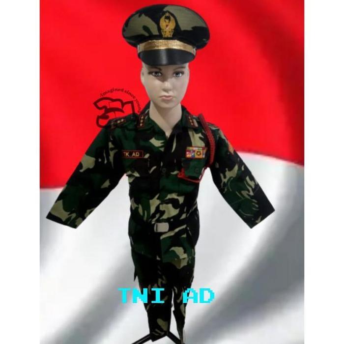 SERAGAM TNI AD ANAK/BAJU TNI AD ANAK Terlaris