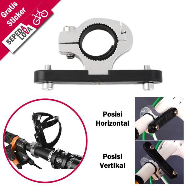 NEW Holder Bracket Tempat Botol Minum Stang dan Seatpost Sepeda